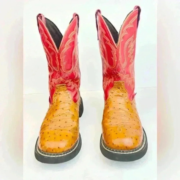 Justin Gypsy Boots L9911 Ladies Casual Boot Size 6.5B Leather - Picture 10 of 10